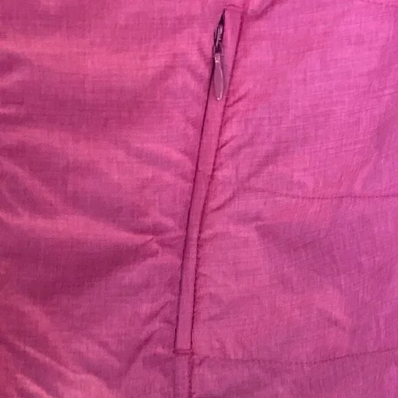 Prana Chantal Nylon Jacket Plum Pink Lined Water Resistant-M - Picture 7 of 15
